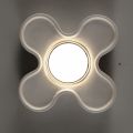 Plafoniera Artigianale in Ceramica e Alluminio Made in Italy - Toscot Clover