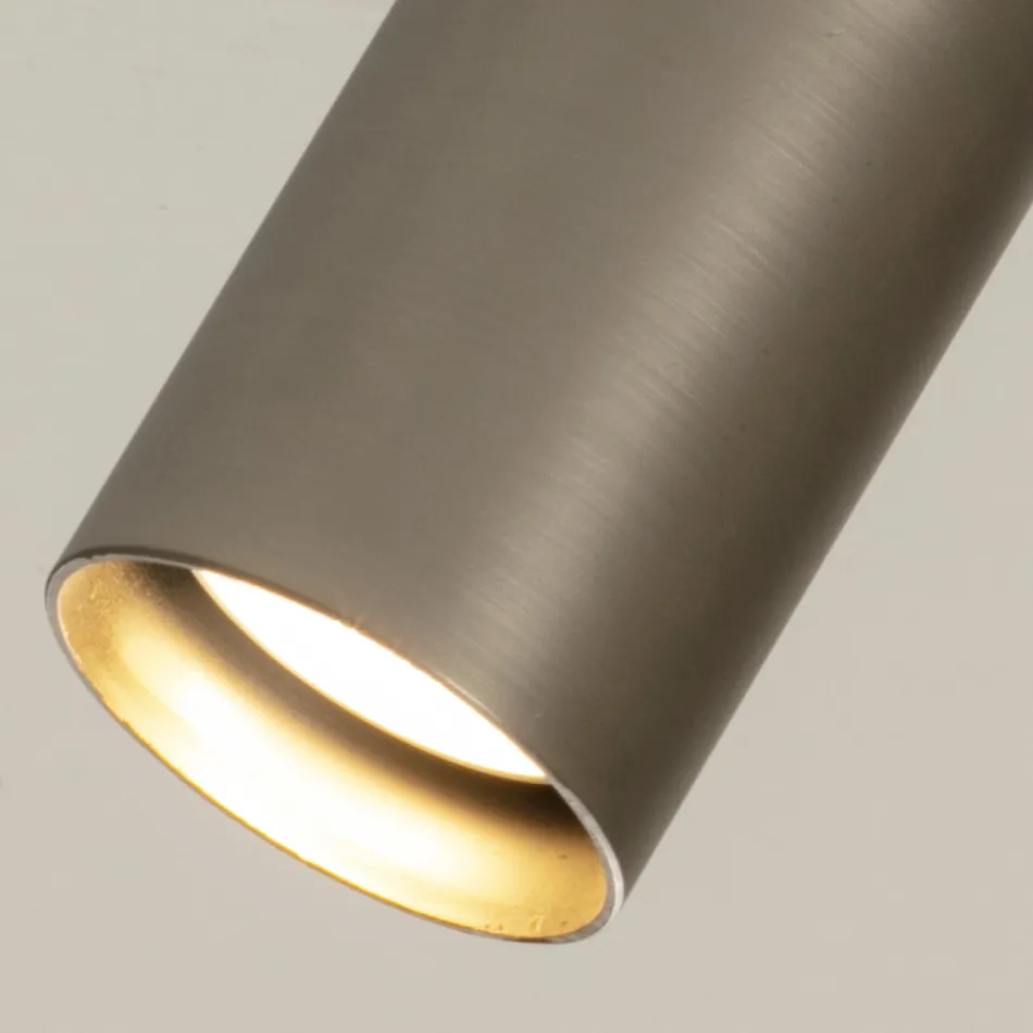 Plafoniera Artigianale in Ceramica e Metallo Realizzata in Italia - Toscot Match Viadurini