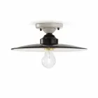 Plafoniera da soffitto di design in ceramica lucida Jane Ferroluce Viadurini