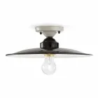Plafoniera da soffitto di design in ceramica lucida Jane Ferroluce Viadurini