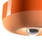 Plafoniera di Design Vintage in Ceramica Colorata Made in Italy – Bellota Viadurini
