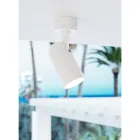 Plafoniera Faretto Orientabile in Alluminio Bianco o Nero 4 Pezzi - Lazzaro Viadurini
