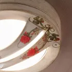 Plafoniera o Applique per Esterni in Alluminio Dipinto a Mano - Brindisi Viadurini