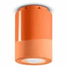 Plafoniera Vintage a Soffitto in Ceramica Made in Italy – Ferroluce Pi Viadurini