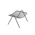 Poggiapiedi da Giardino con Struttura in Acciaio Zincato Made in Italy - Elvia 