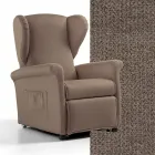 Poltrona Alzapersona con Funzioni Lift, Relax e Bed Made in Italy - Talita Viadurini