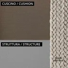 Poltrona Bassa per il Giardino con Cuscino Incluso Made in Italy - Prato Viadurini