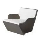 Poltrona con braccioli Slide Kami San design moderno fatta in Italia Viadurini
