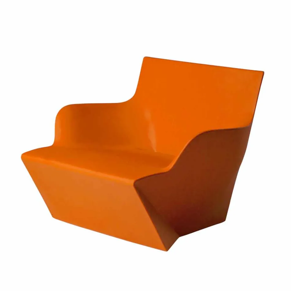 Poltrona con braccioli Slide Kami San design moderno fatta in Italia Viadurini