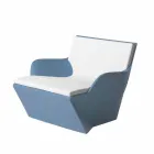 Poltrona con braccioli Slide Kami San design moderno fatta in Italia Viadurini