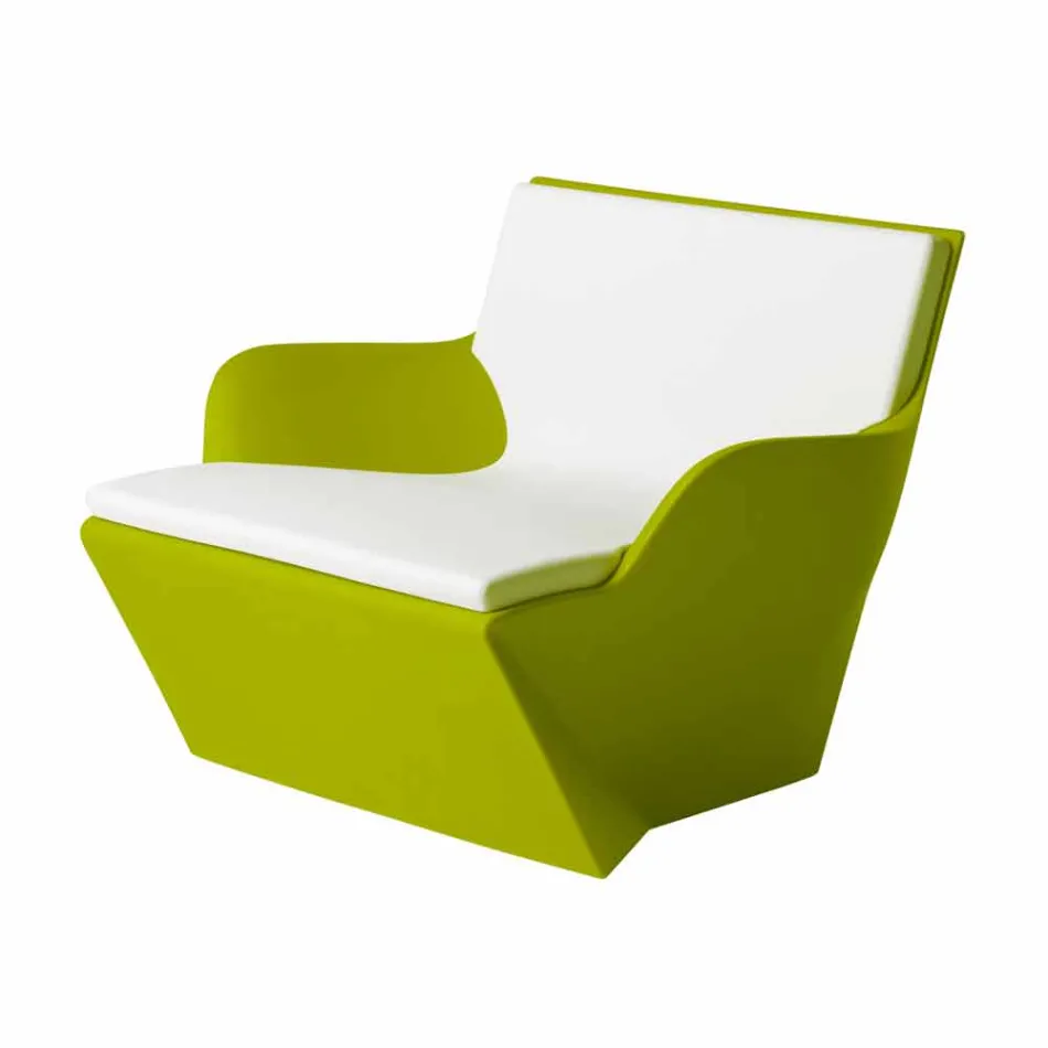 Poltrona con braccioli Slide Kami San design moderno fatta in Italia Viadurini
