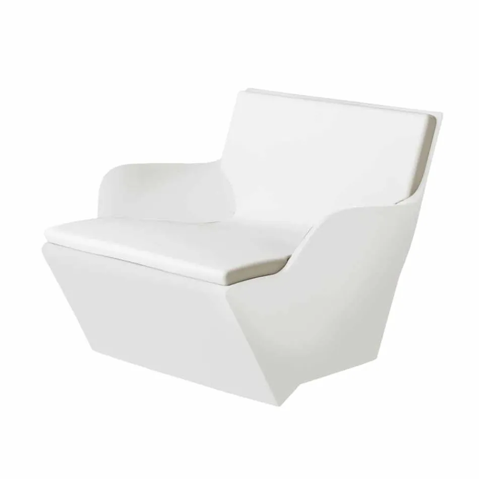 Poltrona con braccioli Slide Kami San design moderno fatta in Italia Viadurini