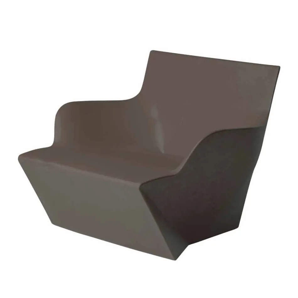 Poltrona con braccioli Slide Kami San design moderno fatta in Italia Viadurini