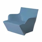 Poltrona con braccioli Slide Kami San design moderno fatta in Italia Viadurini