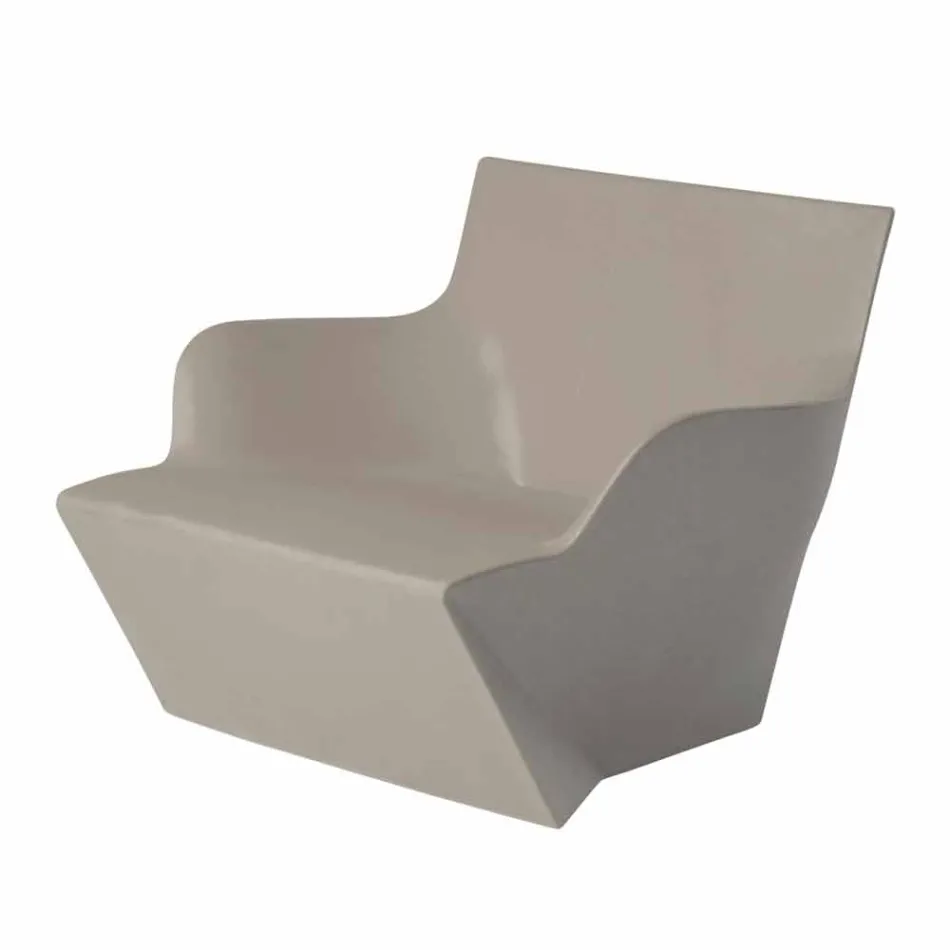 Poltrona con braccioli Slide Kami San design moderno fatta in Italia Viadurini
