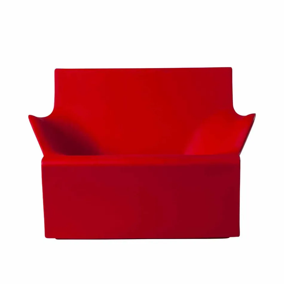 Poltrona con braccioli Slide Kami San design moderno fatta in Italia Viadurini