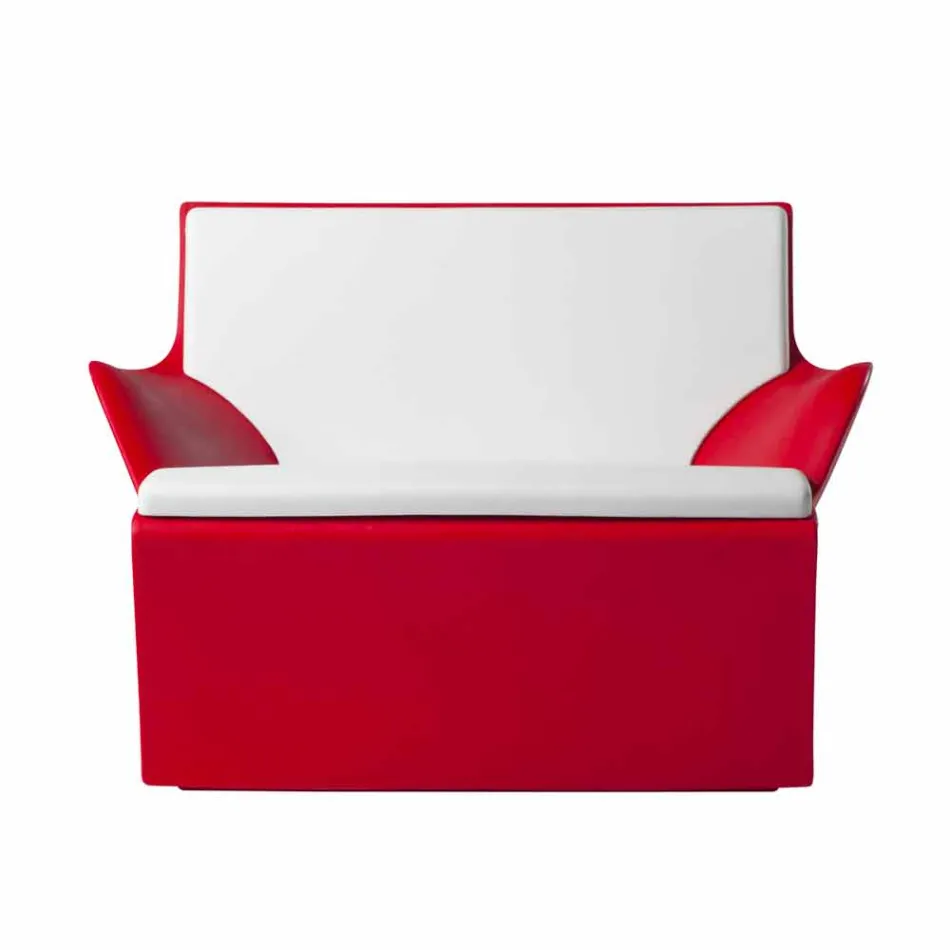 Poltrona con braccioli Slide Kami San design moderno fatta in Italia Viadurini