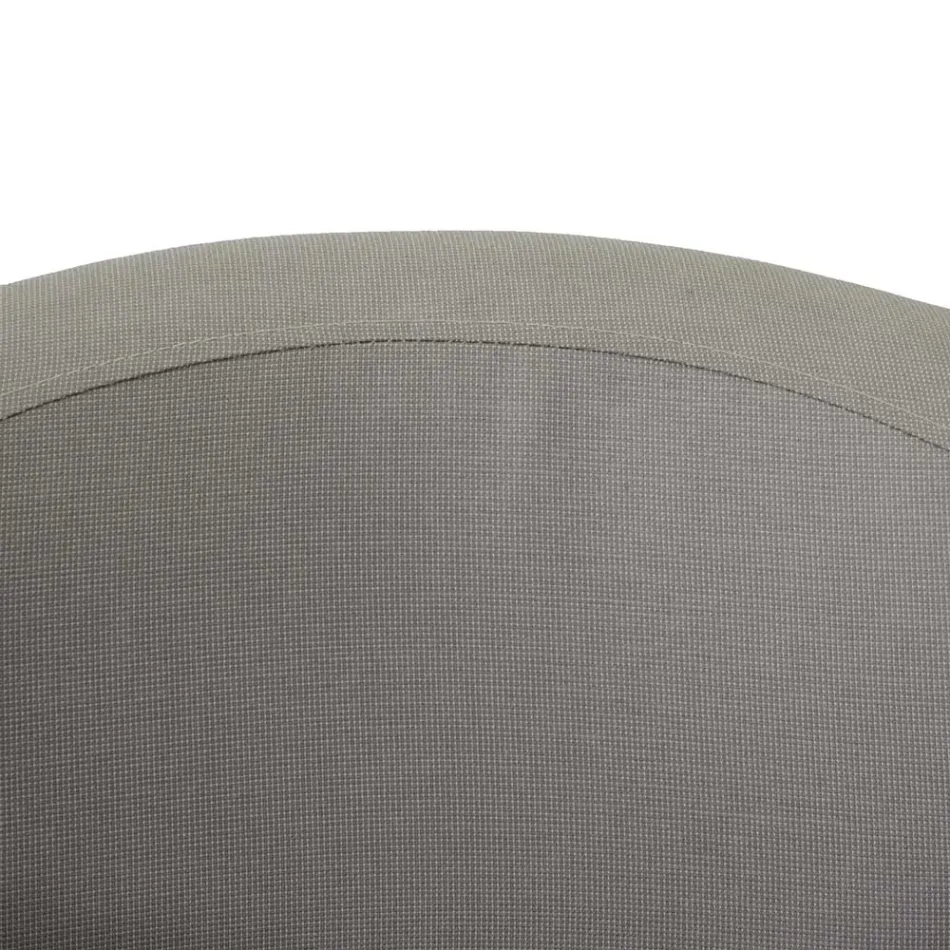 Poltrona da Esterno con Struttura in Alluminio Colore Tortora - Righello Viadurini