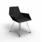 Poltrona da esterno di design Faz Vondom,polipropilene e policarbonato Viadurini