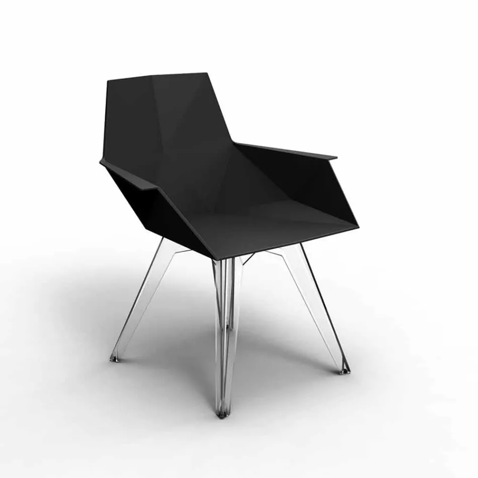 Poltrona da esterno di design Faz Vondom,polipropilene e policarbonato Viadurini