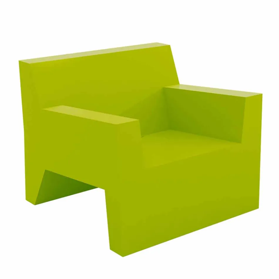 Poltrona da esterno di design Jut by Vondom, in resina di polietilene Viadurini