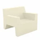 Poltrona da esterno di design Jut by Vondom, in resina di polietilene Viadurini