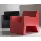 Poltrona da esterno di design Jut by Vondom, in resina di polietilene Viadurini