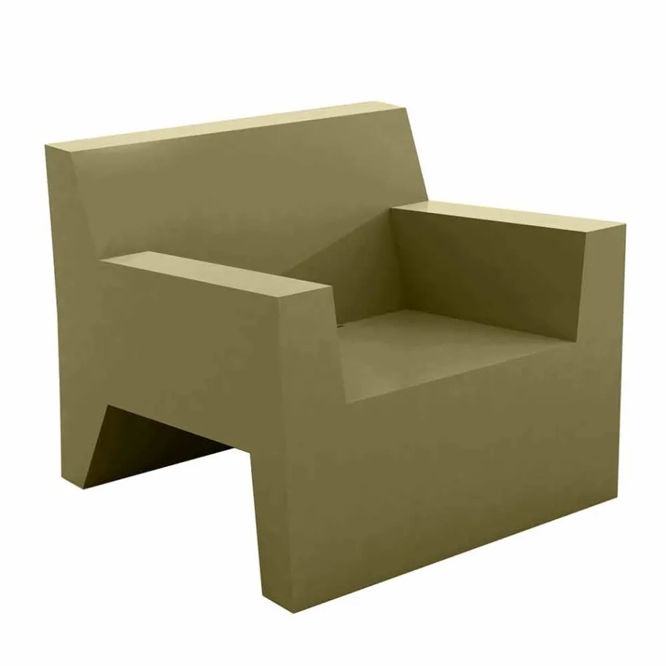 Poltrona da esterno di design Jut by Vondom, in resina di polietilene Viadurini