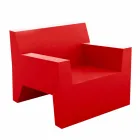 Poltrona da esterno di design Jut by Vondom, in resina di polietilene Viadurini
