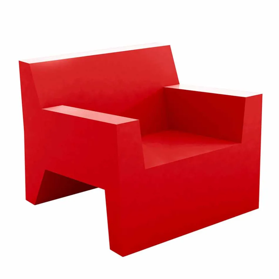 Poltrona da esterno di design Jut by Vondom, in resina di polietilene Viadurini