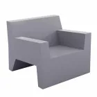 Poltrona da esterno di design Jut by Vondom, in resina di polietilene Viadurini