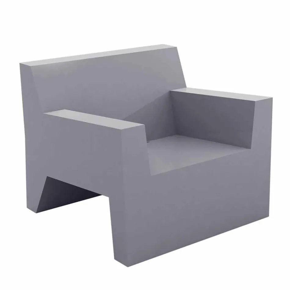 Poltrona da esterno di design Jut by Vondom, in resina di polietilene Viadurini