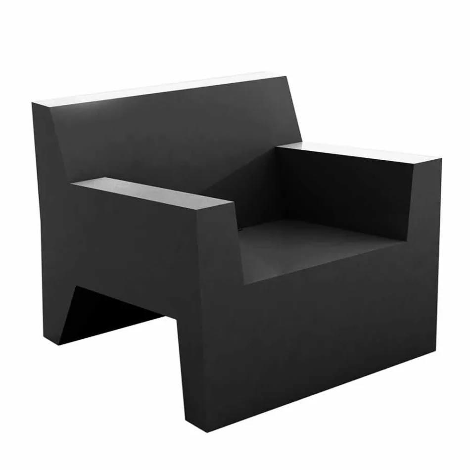 Poltrona da esterno di design Jut by Vondom, in resina di polietilene Viadurini