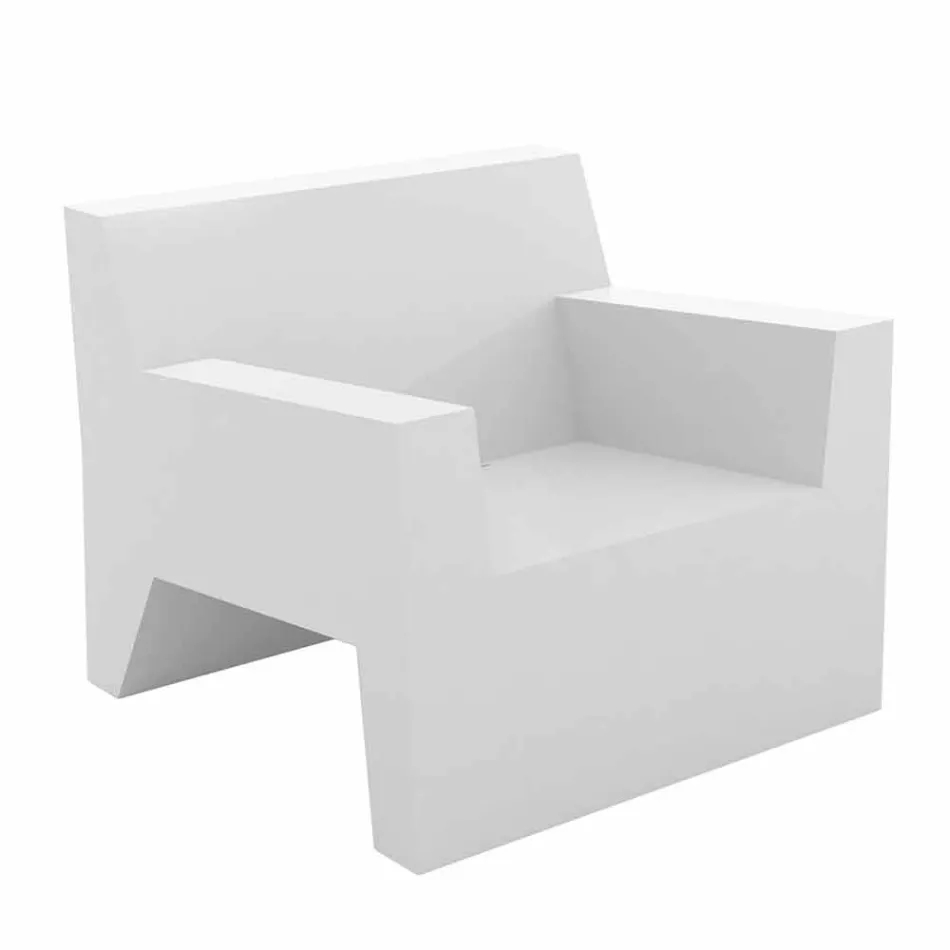 Poltrona da esterno di design Jut by Vondom, in resina di polietilene Viadurini