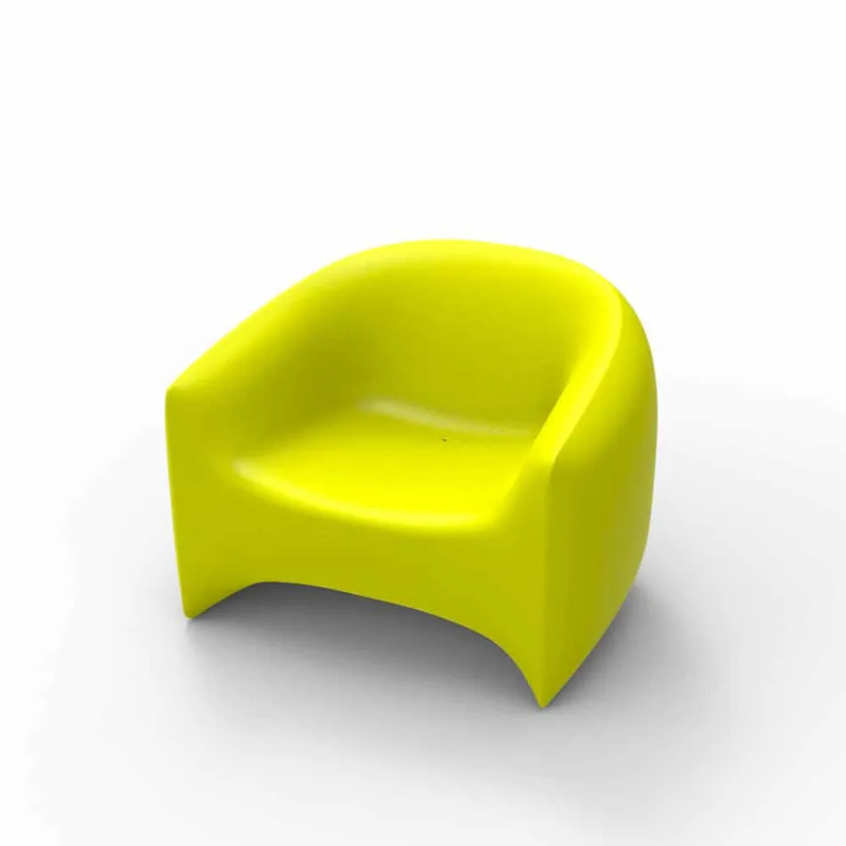 Poltrona da esterno iin resina di polietilene Blow Vondom, di design Viadurini