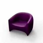 Poltrona da esterno iin resina di polietilene Blow Vondom, di design Viadurini