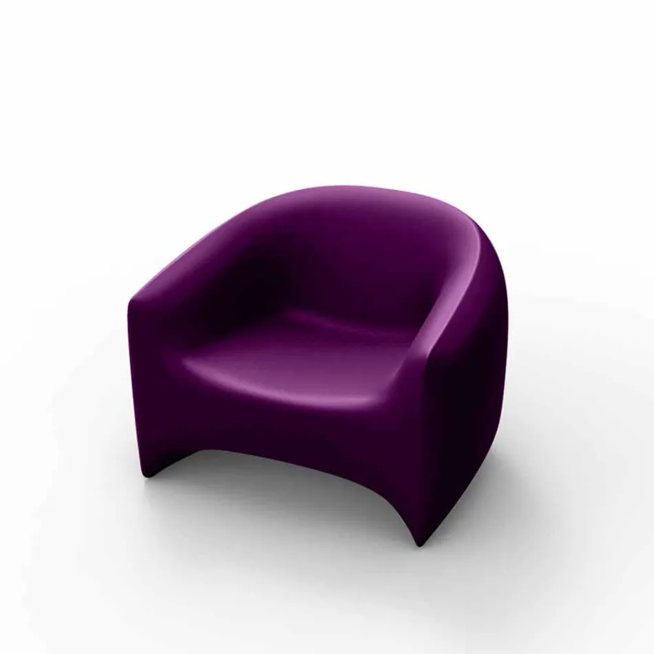 Poltrona da esterno iin resina di polietilene Blow Vondom, di design Viadurini