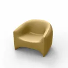 Poltrona da esterno iin resina di polietilene Blow Vondom, di design Viadurini