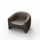 Poltrona da esterno iin resina di polietilene Blow Vondom, di design Viadurini