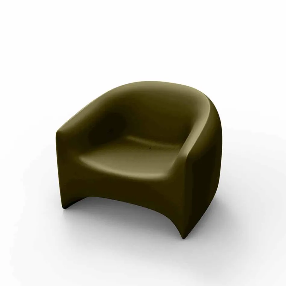Poltrona da esterno iin resina di polietilene Blow Vondom, di design Viadurini