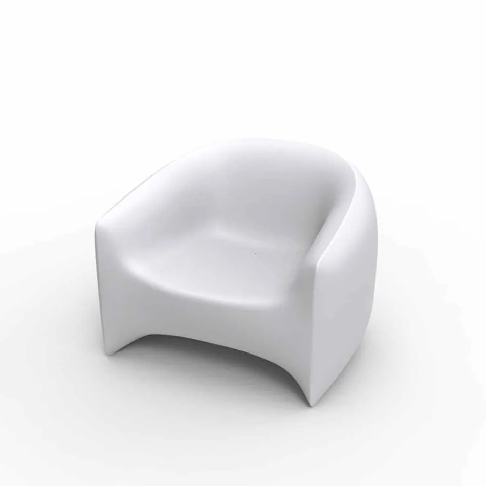 Poltrona da esterno iin resina di polietilene Blow Vondom, di design Viadurini