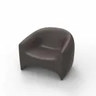 Poltrona da esterno iin resina di polietilene Blow Vondom, di design Viadurini