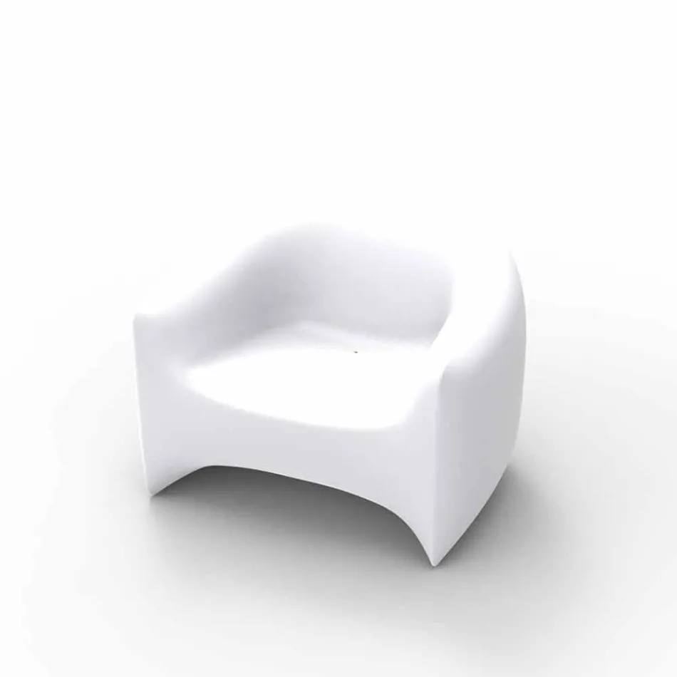 Poltrona da esterno iin resina di polietilene Blow Vondom, di design Viadurini