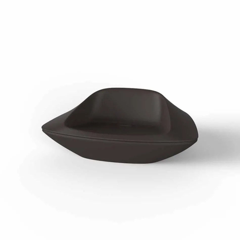 Poltrona da giardino design moderno in polietilene Ufo by Vondom Viadurini