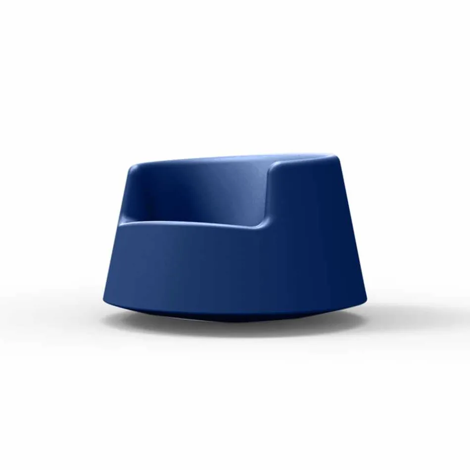 Poltrona da giardino design moderno Roulette Vondom in polietilene Viadurini