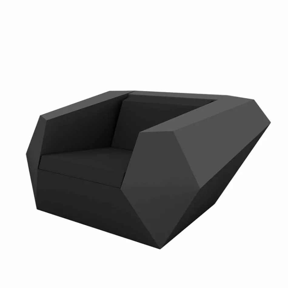 Poltrona da giardino Faz by Vondom design moderno in polietilene Viadurini