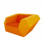 Poltrona da giardino Faz by Vondom design moderno in polietilene Viadurini