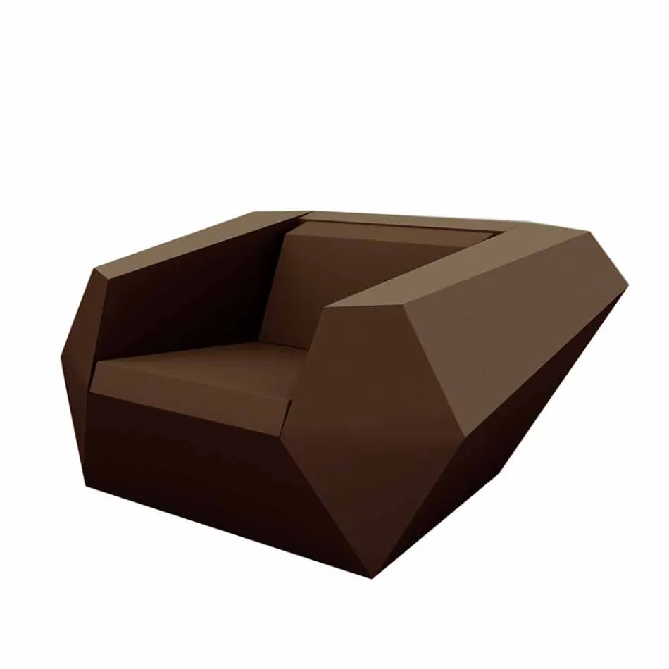 Poltrona da giardino Faz by Vondom design moderno in polietilene Viadurini