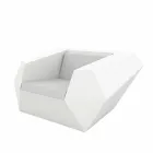 Poltrona da giardino Faz by Vondom design moderno in polietilene Viadurini