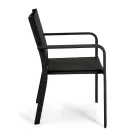 Poltrona da Giardino in Alluminio e Textilene di Diverse Finiture - Quaderno Viadurini